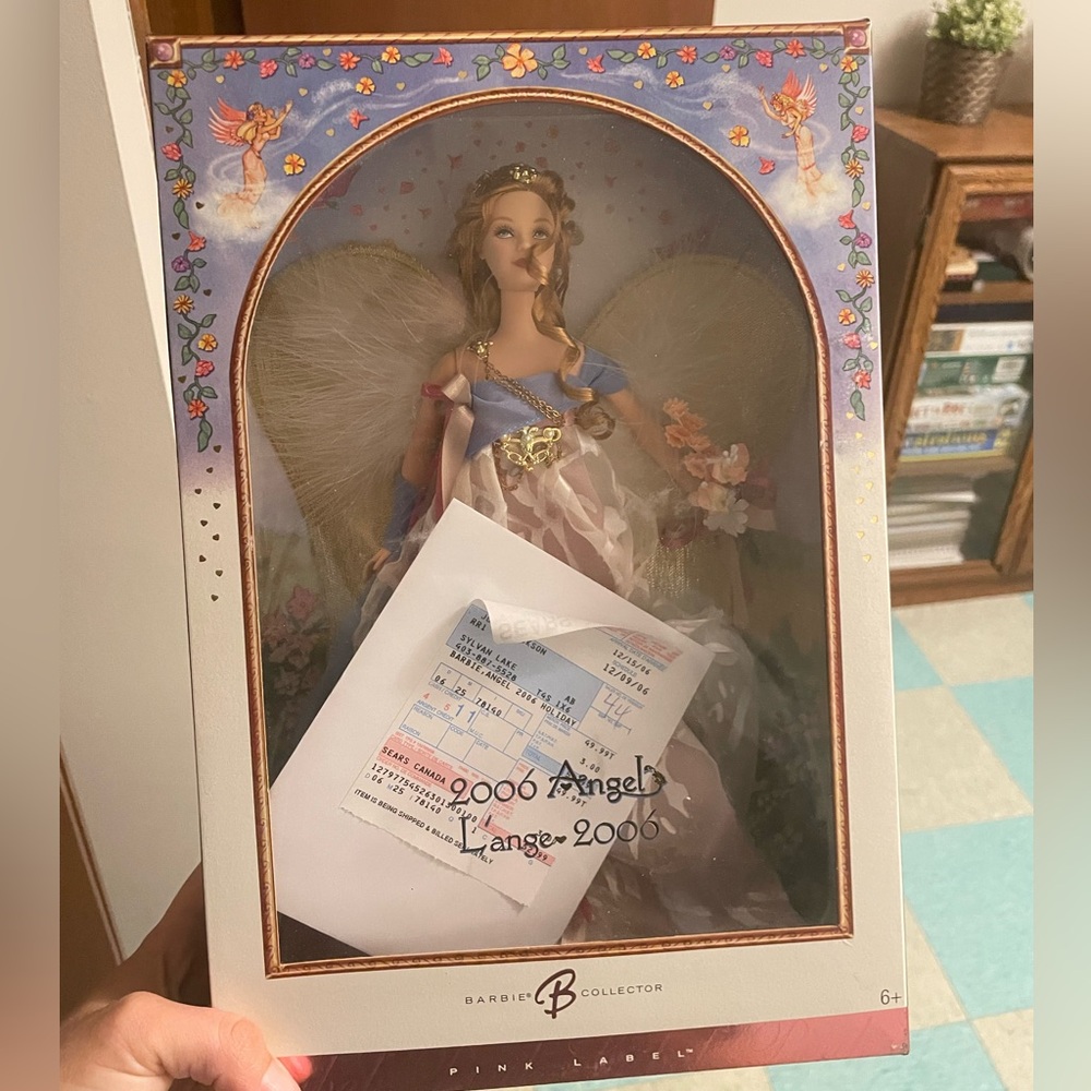 2006 Angel Barbie Pink Label Collector